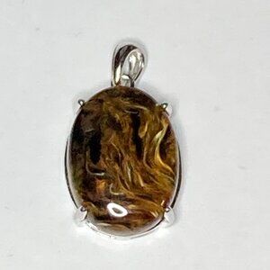 Pietersite stone pendant